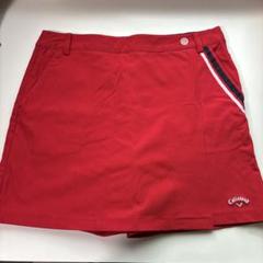 Callaway レディース ゴルフスカート LL レッド
