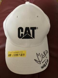バーゲンで 上田桃子］CAT メルカリ - サイン入りキャップ 2014 Ladies メンズウェア