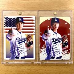 大谷翔平 2024 Dodgers 日の丸&星条旗版