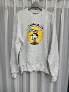 SKATE MUZIK グレー スウェット M チャンピオン