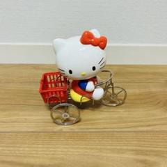 【希少】キティちゃんぬいぐるみサイクリング 自転車 レトロ サンリオ ハローキティ レトロ レア 希少 キティちゃん 自転車用