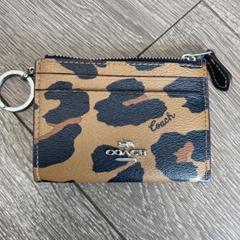 極美品⭐️COACHコーチレオパード柄ダウンベスト COACH - coach コーチ ダウン ベスト ジレ ヒョウ柄 レオパード