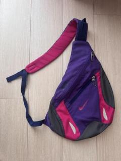 NIKE ワンショルダーバッグ ピンク y2k テック系 90s NIKE ナイキ テック系 ワンショルダー スリングバッグ Y2K