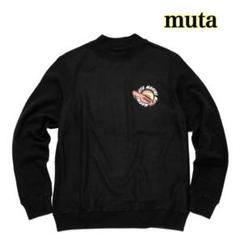 【muta】ムータ ニット ジャガード ロゴ 長袖 ブラック 2025年最新】ムータ メンズ ニット・セーターの人気アイテム
