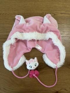 東京ディズニーリゾート 猫耳帽子　マリーちゃん　ファンキャップ　廃盤品 ディズニーリゾート マリーちゃん ネコ 猫 ファンキャップ