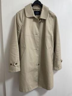 【冬バーゲン★特別送料無料！】 ベージュ トレンチコート コットン100 春コート レディース ジャケット・アウター