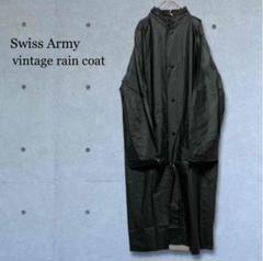 Swiss Army スイス軍 vintage Rubber-Raincoat