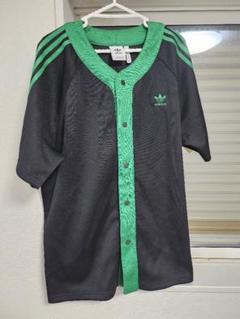 新品未使用　adidas ショートスリーブウェア XL黒/緑