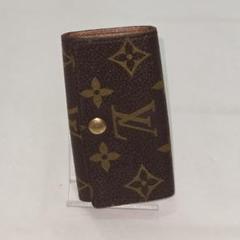 極美品　LOUIS VUITTON ルイ・ヴィトン キーケース　モノグラム LOUIS VUITTON - ルイヴィトン キーケース モノグラムミニの通販