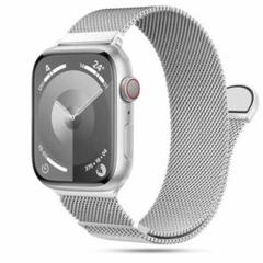 CAERMA コンパチブル Apple Watch バンド　シルバー