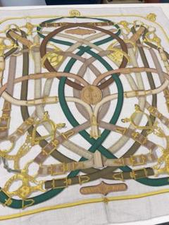 ☆HERMES スカーフ カレジェアン 140 カヴァルカドゥール