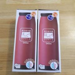 2本セット 真空保冷温 ほっこりマグボトル 水筒 540ml