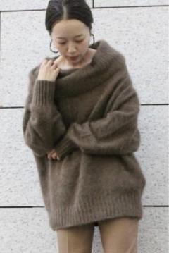 【美品✨】プラージュ　ふわふわ　Furタートルプルオーバー　ゆったり　軽い 2025年最新】plage fur プルオーバーの人気アイテム - メルカリ