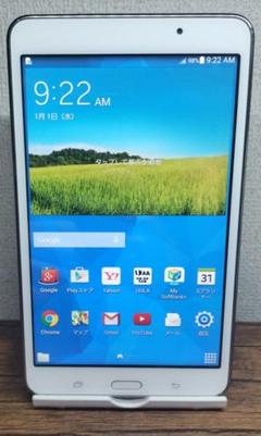 SoftBank GALAXY Tab4 403SC ホワイト ムスビー｜SoftBank GALAXY Tab4 403SC ホワイト タブレット [訳