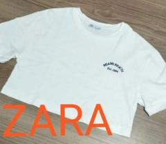 ZARA★クロップド丈　Tシャツ★Sサイズのサムネイル