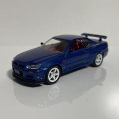 京商 ミニカー 1/64 35GTR&RZ34 ２台セット 京商 KYOSHOオリジナル 1/64 (MOTN) 日産 スカイライン R34 GT-R