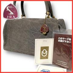 JRA 美品 希少 ハンドバッグ エレファント ゾウ革 本革 金具