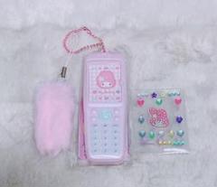 えらんでガラケーフォトホルダー　マイメロディ　ガラケー　キーホルダー　サンリオ マイメロディ - サンリオ えらんでガラケー フォトホルダー