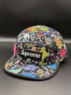 帽子 Supreme AOI Embroidered Camp Cap Supreme AOI Embroidered Camp Cap Black - SS25 - US