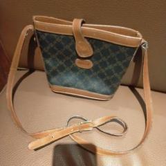 BALLY 総ロゴ ショルダーバッグ 茶