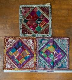 破格 インド刺繍 ザリ刺繍 額入り ジェルコントラスト 宝石 絵画