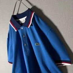 【新品・タグ付】LACOSTE レギュラーフィット ポロシャツ 刺繍 L程度