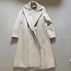 【美品】45R フォーティーファイブアール　ベルト付きPラップチェスターコート 美品】45R フォーティーファイブアール ベルト付きPラップ