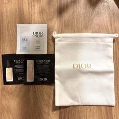 DIORFOREVERSKINGLOW&GLOWVEIL サンプル+ショッパー付 DIORFOREVERSKINGLOW&GLOWVEIL サンプル+ショッパー付