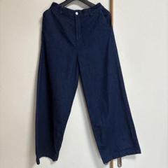 アデイインザライフ UNITED ARROWS ワイドパンツ デニム インディゴ