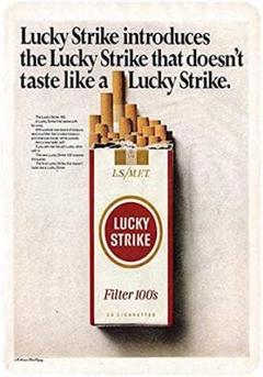Amazon.co.jp: ブリキ看板 LUCKY STRIKE ラッキーストライク 119