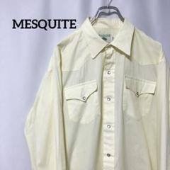 C1675 MESQUITE USA製 ウエスタンシャツ 長袖 ヴィンテージ