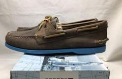 値下げ★新品★レアモデル US トップサイダー ブラウンレザー 26.5cm