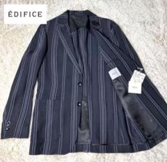 EDIFICE LABOUCLE ノーカラージャケット ネイビー　XL 18SS 楽天市場】【SALE／30%OFF】EDIFICE E.6ボタン ダブル