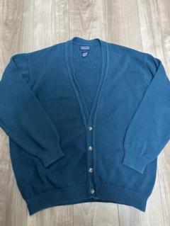 WC322 【USA製・90s】 LANDS' END コットン カーディガン 90s Lands' end cotton knit cardigan | sui & shara