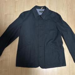 Eddie Bauer ラムレザーカバーオール メンズXL ブラック Eddie Bauer エディーバウアー 00s ラムレザージャケット L