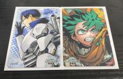 【新品】ヒロアカ原画展 マグネットステッカーコレクション 緑谷 飯田 2枚セット