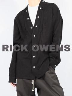 リックオウエンスRICKOWENS ラリーフォグポケット スナップボタンシャツ