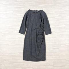 美品✨ファビアナフィリッピ　ワンピース　モニーレ　メリノウール　グレンチェック