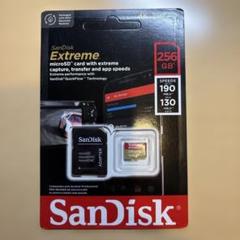 SanDisk Extreme 256GB microSDカード