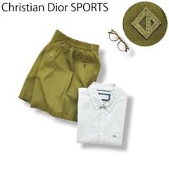 80s クリスチャンディオール スポーツ CD ハーフ パンツ L 黒 ♪ 80s クリスチャンディオール スポーツ CD ハーフ パンツ L 黒