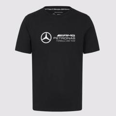 メルセデス AMG ペトロナス ラージロゴ Tシャツ Mサイズ 　黒　新品のサムネイル