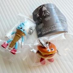 【未開封】FLAVORS めじるしアクセサリー チーズバーガー ソーダ 2点