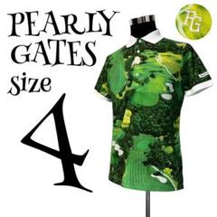 【完売品】【4】パーリーゲイツ ゴルフ場 ゴルフウェア メンズ