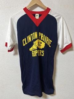 最終　60s　ラッセル　金タグ　ビンテージ　ウイングフット　七分カットオフ 70s ラッセル 金タグ ヴィンテージTシャツ フットボールT 袖