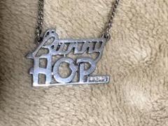 マークバイ bunny hop ロゴネックレス シルバー