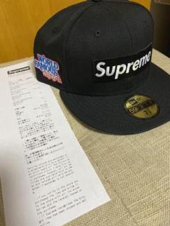 Supreme World Famou Box logo New Era Cap
