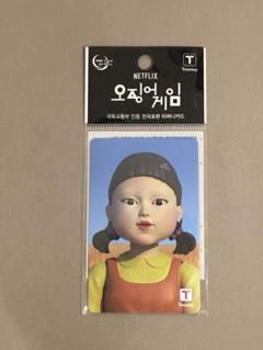 韓国限定  GS イカゲーム　ヨンヒTマネーカード　LED Tmoney