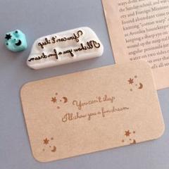 消しゴムはんこ　レタリングはんこ⑦のサムネイル