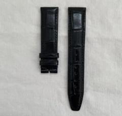 IWC純正レザーブラックアリゲーターストラップ20mm IWC純正レザーブラックアリゲーターストラップ20mm - メルカリ