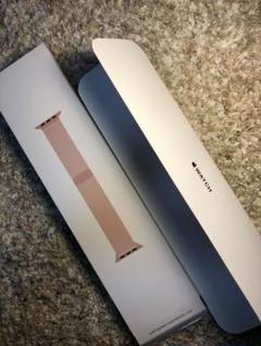 アップルウォッチローズゴールドリストバンド